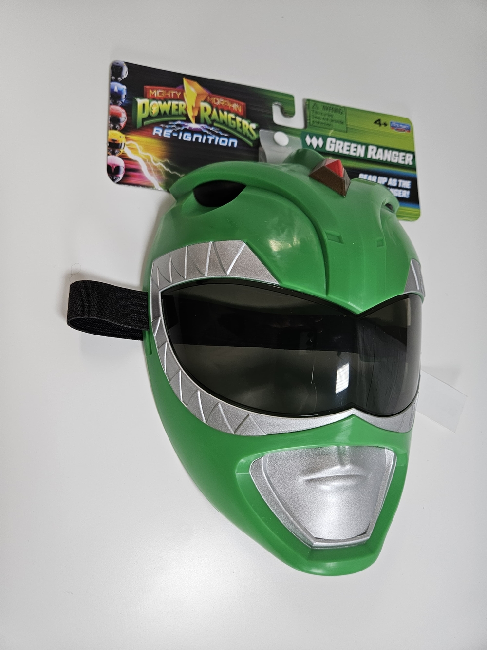 Power Ranger Re‑Ignition Green Ranger Roleplay Mask - Green - Picture 2 of 6